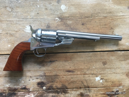 Richards Army White finish Uberti Revolver